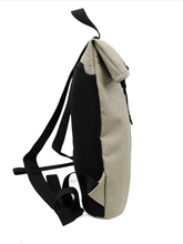 Water-repellent backpack 'Droplets' 9L beige